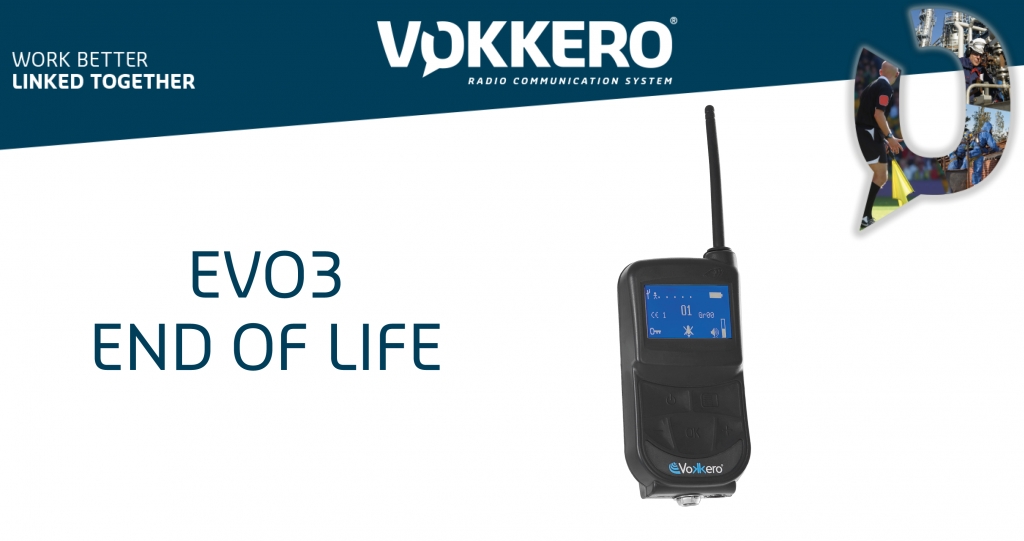 End of life: VOKKERO EVO3 product portfolio