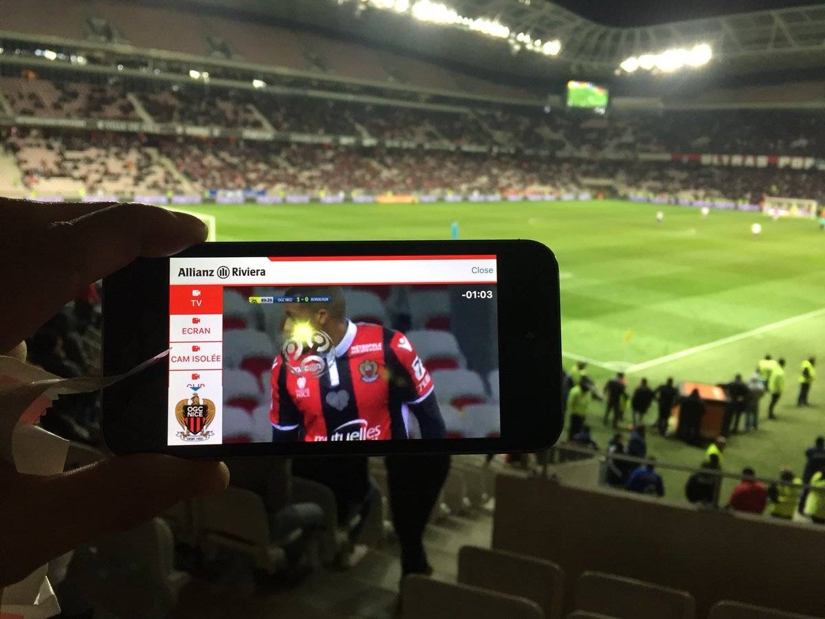 Football ! A first for VOGO with Allianz Riviera Stadium and OGC Nice club