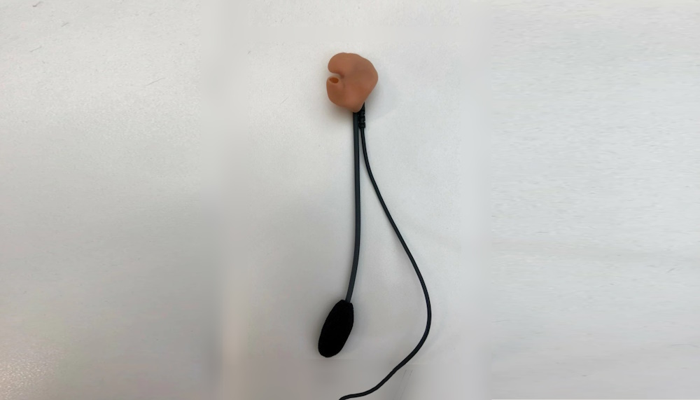 Custom Molded Earpiece for Phonak VOKKERO Headsets